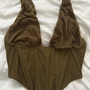 Urban Outfitters Olive Top